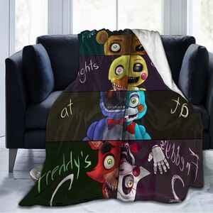 Five Nights at Freddy's Themed Blanket